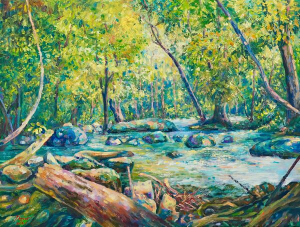 River Forest – 50 X 38 cm Art Gallery