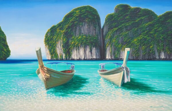 Maya’s Bay – 117 X 76 cm Art Gallery