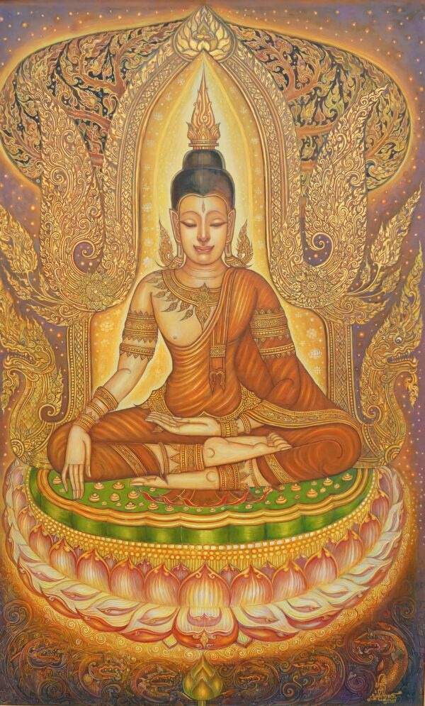 Serenity of the Buddha – 80 x 130 cm Art Gallery